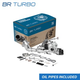 Remanufactured turbocharger with mounting kit BORGWARNER | 10009930098RSM