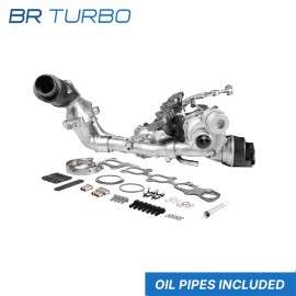 Remanufactured turbocharger with mounting kit BORGWARNER | 10009930098RSM