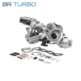 Remanufactured turbocharger with mounting kit BORGWARNER | 10009930113RSM