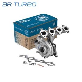 Remanufactured turbocharger with gasket kit BORGWARNER | 53039880417RSG