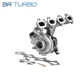 Remanufactured turbocharger with gasket kit BORGWARNER | 53039880417RSG