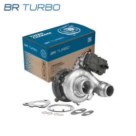 Remanufactured turbocharger with gasket kit BORGWARNER | 53039880652RSG