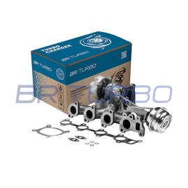 Remanufactured turbocharger with gasket kit BORGWARNER | 54399880049RSG