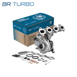 Remanufactured turbocharger with mounting kit BORGWARNER | 53039880417RSM