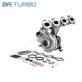 Remanufactured turbocharger with mounting kit BORGWARNER | 53039880417RSM