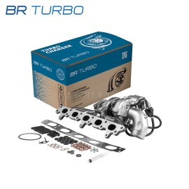 Remanufactured turbocharger with mounting kit BORGWARNER | 53049880162RSM