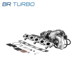 Remanufactured turbocharger with mounting kit BORGWARNER | 53049980033RSM