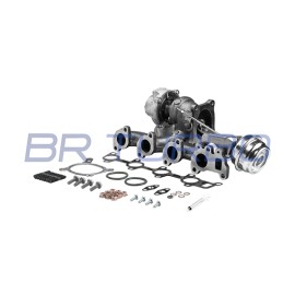 Remanufactured turbocharger with mounting kit BORGWARNER | 54399880049RSM