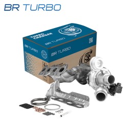 Taastatud turbokompressor paigaldus komplektiga GARRETT | 809200-5001RSM