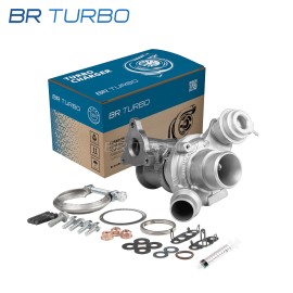 Remanufactured turbocharger with mounting kit GARRETT | 814698-5002RSM
