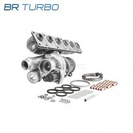 Remanufactured turbocharger with mounting kit BORGWARNER | 18539880004RSM
