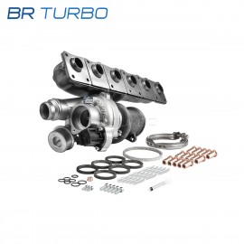 Remanufactured turbocharger with mounting kit BORGWARNER | 18539880007RSM