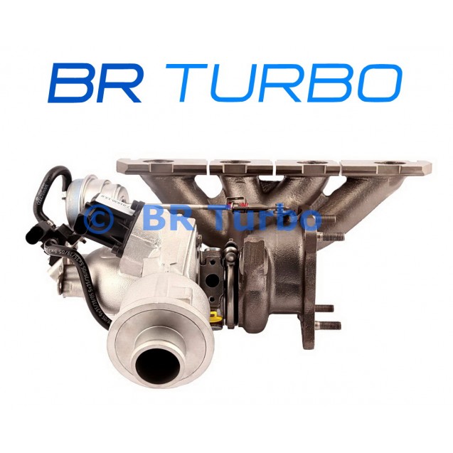 Remanufactured turbocharger BORGWARNER | 53039880106RS