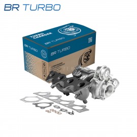 Remanufactured turbocharger with gasket kit BORGWARNER | 53039880306RSG