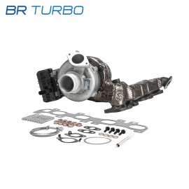 Remanufactured turbocharger with mounting kit BORGWARNER | 53039880775RSM