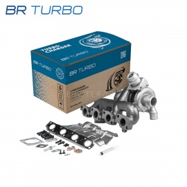 Remanufactured turbocharger with mounting kit GARRETT | 752233-5001RSM