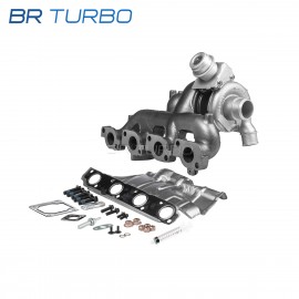 Remanufactured turbocharger with mounting kit GARRETT | 752233-5001RSM
