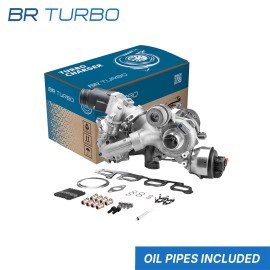 Nieuwe turbocompressor BR TURBO met montageset  | BRT6639M