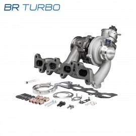 New turbocharger BR TURBO with mounting kit  | BRTX10089M