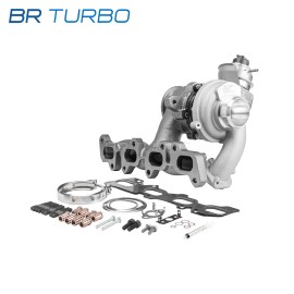 New turbocharger BR TURBO with mounting kit  | BRTX15270M