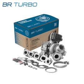 New turbocharger BR TURBO with mounting kit  | BRTX15399M