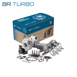 Ny turboladdare BR TURBO med monteringssats  | BRTX15489M