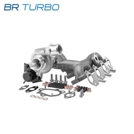 Ny turboladdare BR TURBO med monteringssats  | BRTX15489M