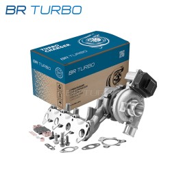 New turbocharger BR TURBO with mounting kit  | BRTX15950M