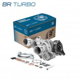Nieuwe turbocompressor BR TURBO met montageset  | BRTX16002M