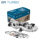 Nieuwe turbocompressor BR TURBO met montageset  | BRTX16026M