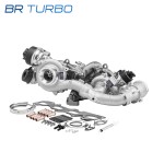 Nieuwe turbocompressor BR TURBO met montageset  | BRTX16026M