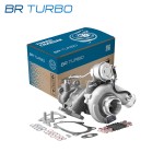 Ny turboladdare BR TURBO med monteringssats  | BRTX16187M