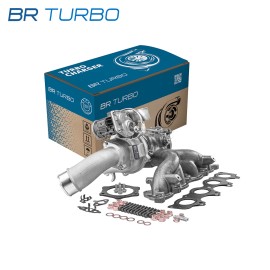 New turbocharger BR TURBO with mounting kit  | BRTX16289M