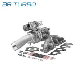 New turbocharger BR TURBO with mounting kit  | BRTX16289M