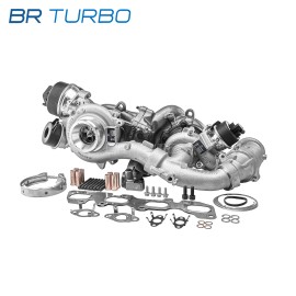Ny turbokompressor BR TURBO med monteringssæt  | BRTX17136M