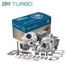New turbocharger BR TURBO with mounting kit  | BRTX18422M