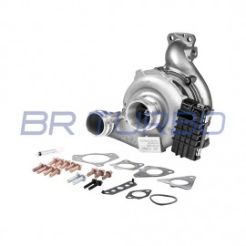 Nieuwe turbocompressor BR TURBO met montageset  | BRTX3993M