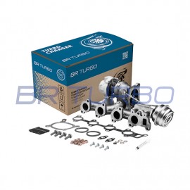 New turbocharger BR TURBO with mounting kit  | BRTX7508M
