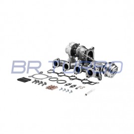 New turbocharger BR TURBO with mounting kit  | BRTX7508M