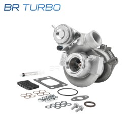New turbocharger BR TURBO with mounting kit  | BRTX7556M