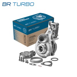 New turbocharger BR TURBO with mounting kit  | BRTX7823M