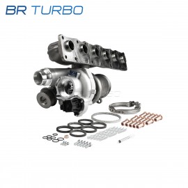 New turbocharger BR TURBO with mounting kit  | BRTX9123M