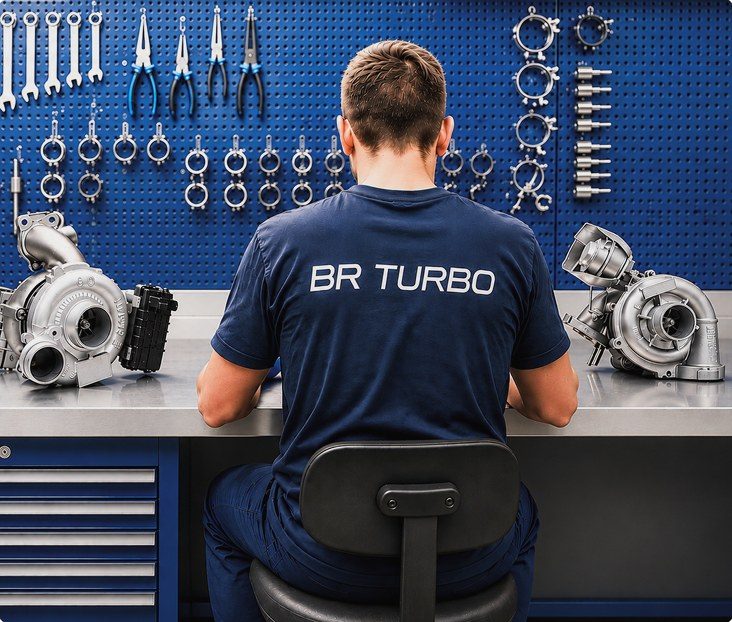 Мастер BR Turbo восстанавливает турбокомпрессор